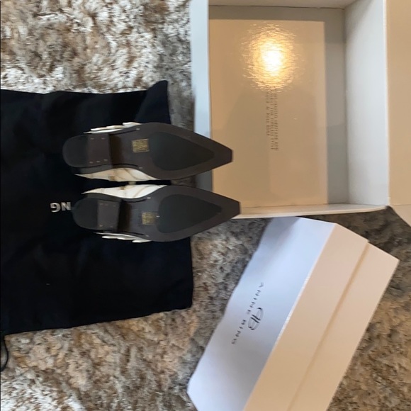 NEW IN BOX! Anine bing penny white boots. Never worn - Picture 9 of 14